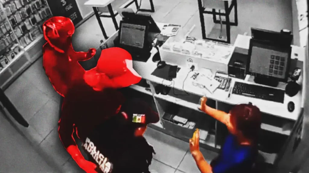Delincuentes asaltan tienda Macropay en Mayorazgo, Puebla; despojan a Policía Auxiliar de su arma