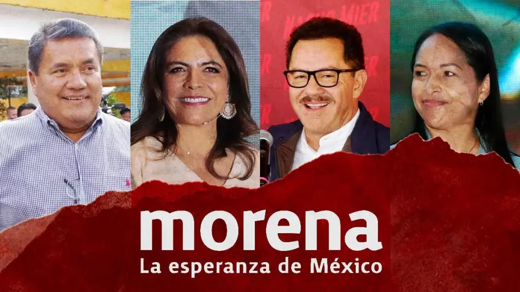Ellos son los cuatro elegidos por el Consejo de Morena Puebla para el 2024