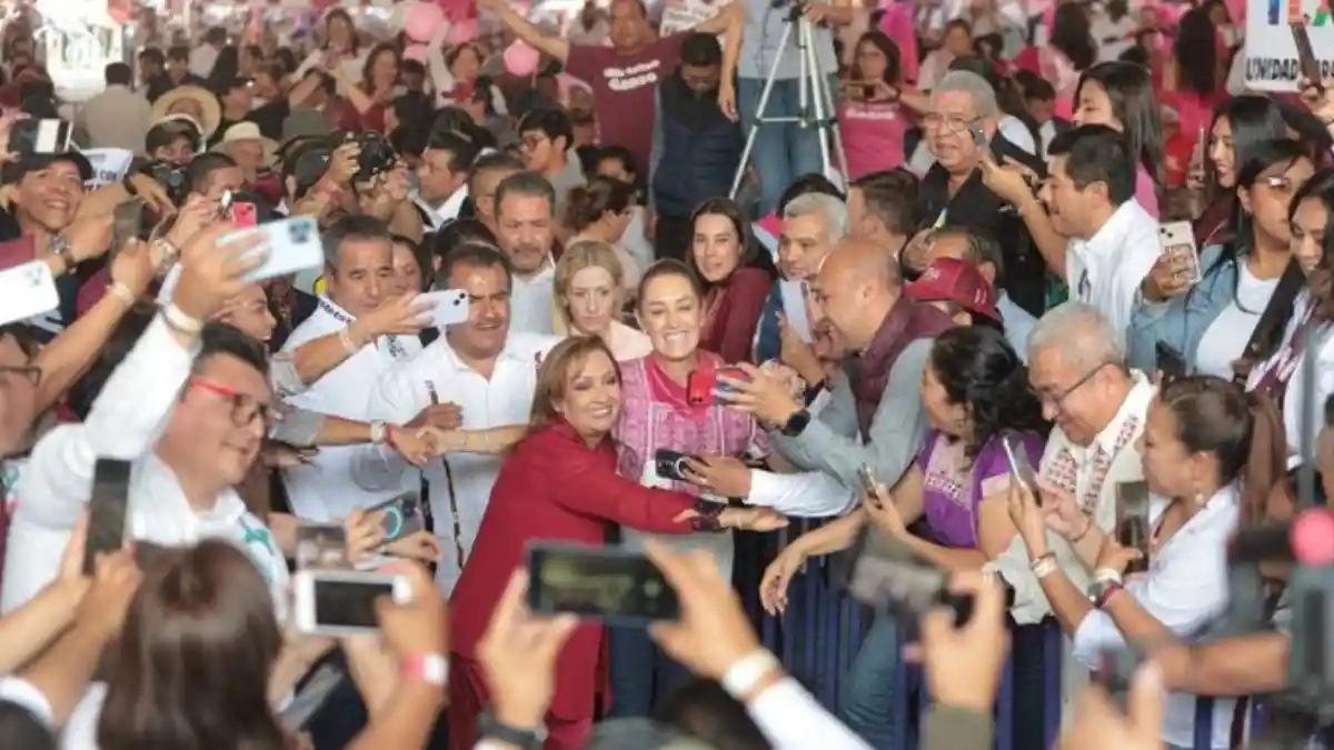 ''Esta es una revolución pacífica que va caminando y no se puede parar'': Claudia Sheinbaum suma el apoyo de líderes en Tlaxcala a favor de la 4T
