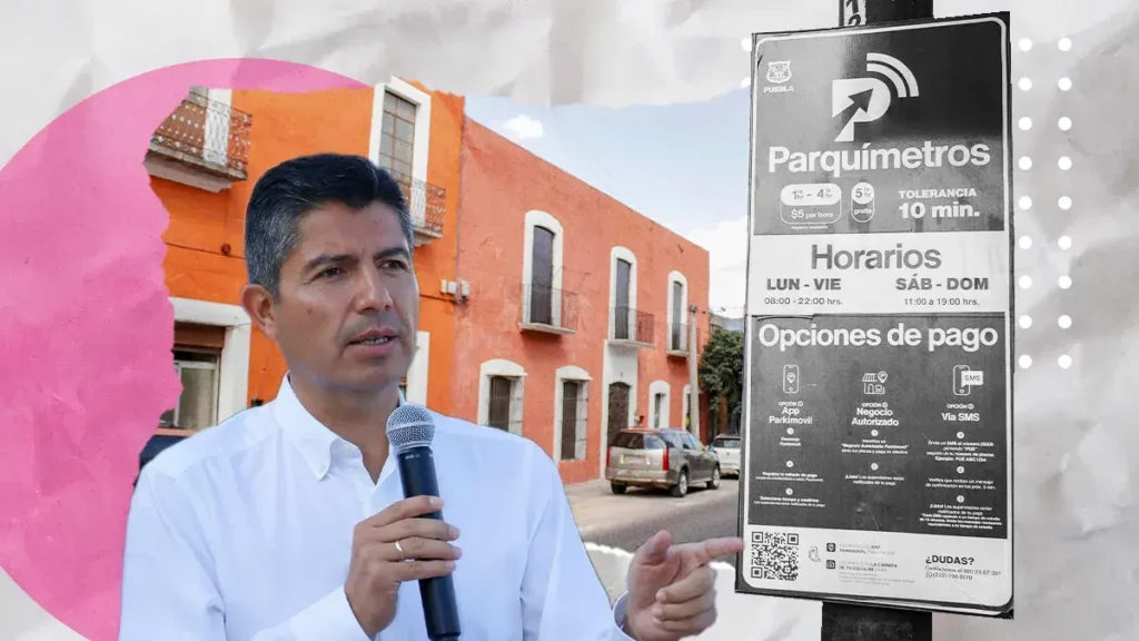 Modificación a parquímetros será enviada al Congreso de Puebla en una semana: Eduardo Rivera