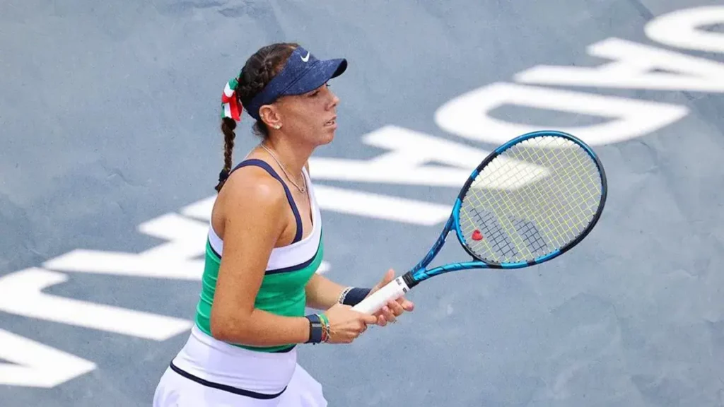 La tenista Giuliana Olmos logra su pase a los cuartos de final del China Open
