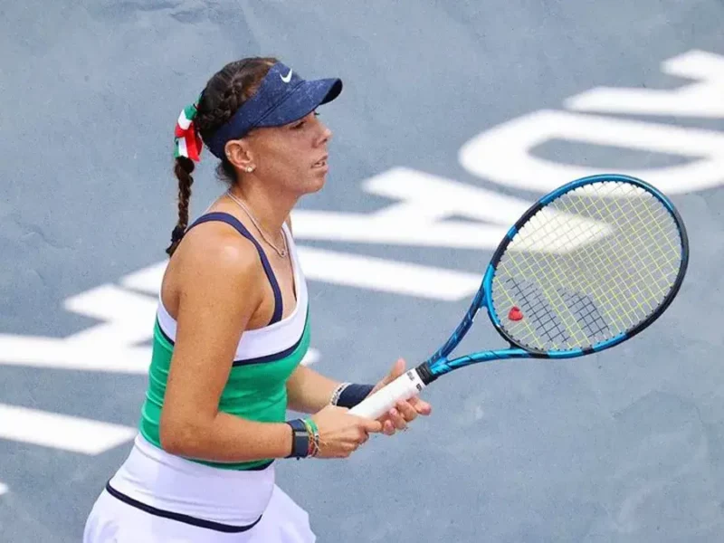 La tenista Giuliana Olmos logra su pase a los cuartos de final del China Open