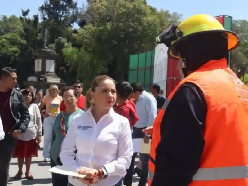 Gobierno de Cholula participa en Segundo Simulacro Nacional de Sismo junto a la ciudadanía