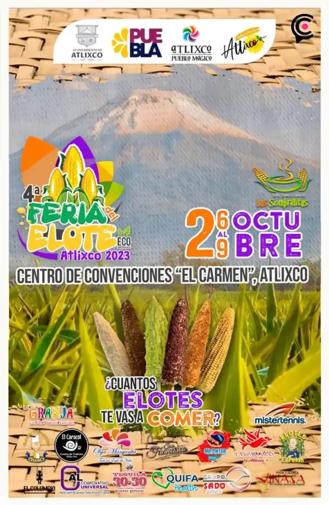 Atlixco se prepara para la 4ta feria del elote