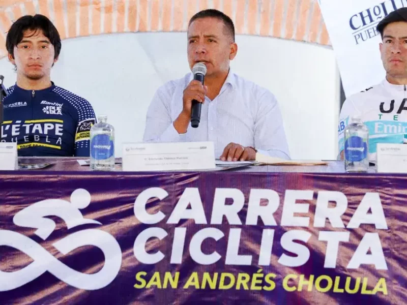 Realizarán Carrera Ciclista 2023 en San Andrés Cholula