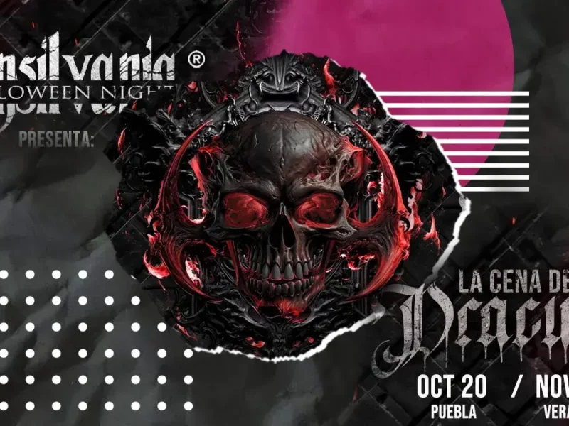 Halloween Transilvania festeja su 13 aniversario con temática “La Cena de Drácula” en Puebla