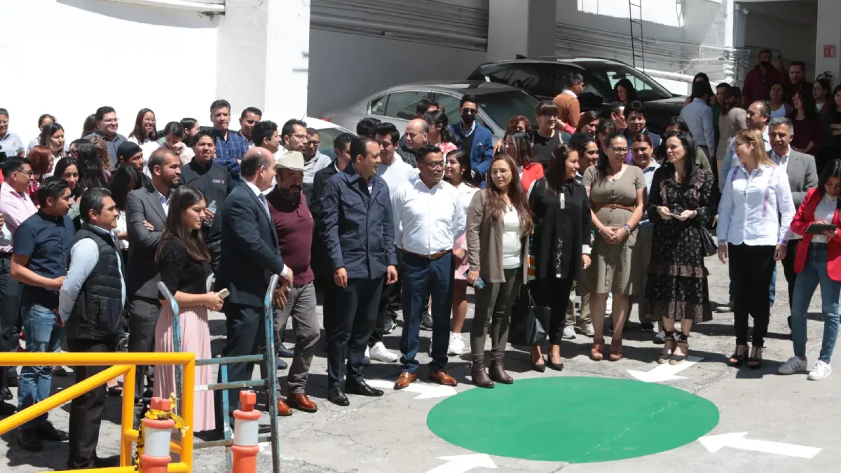 Participa LXI Legislatura en el Simulacro Estatal 2023