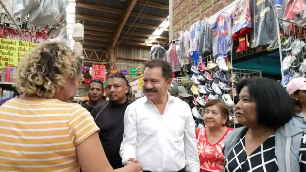 Locatarios del mercado Independencia demuestran su apoyo a Nacho Mier
