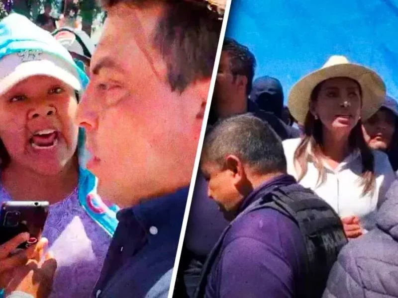 Manifestantes en Santa Ana Xalmimilulco prefieren huachicol que construcción de Casas ARA