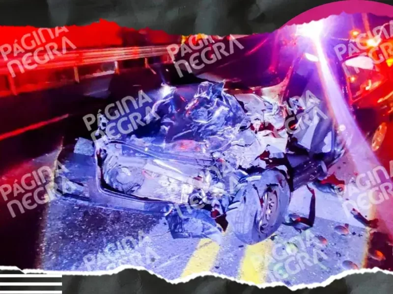 Choque frontal deja prensado a un automovilista en la autopista Amozoc-Perote