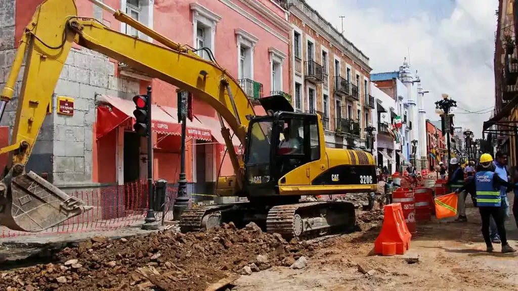 Anuncian más cierres viales por mantenimiento en el Centro Histórico de Puebla