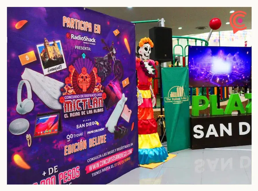 Concurso de disfraces de Plaza San Diego tendrá más de 100 mil pesos en premios