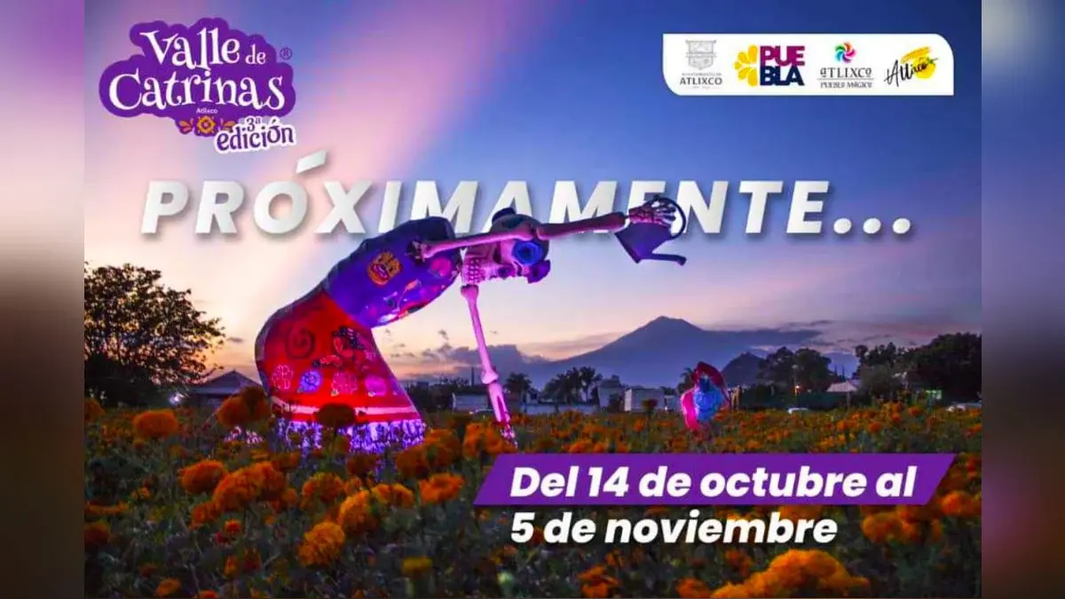 Lánzate al Valle de las Catrinas en Atlixco