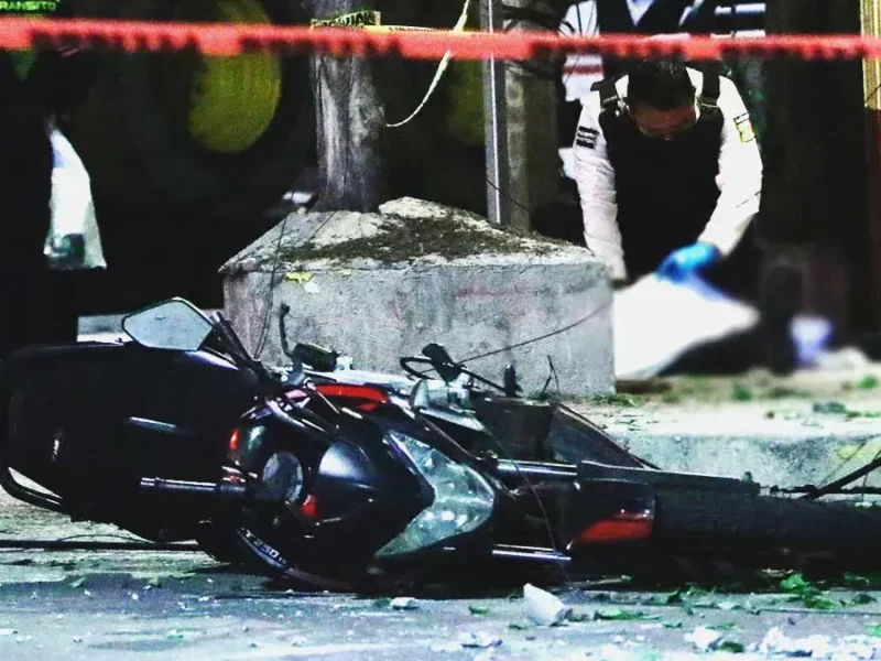 Motociclista murió en un accidente vial en Coronango