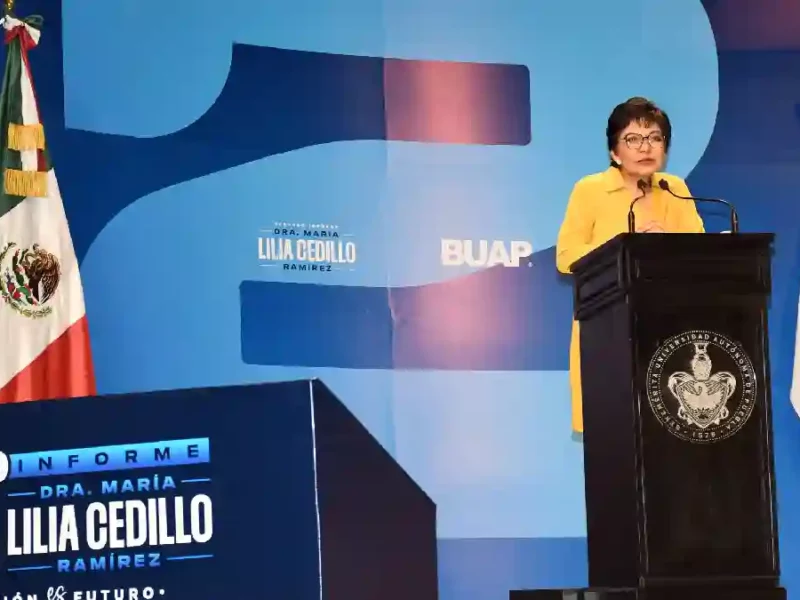 Rinde Segundo Informe de Labores la Rectora María Lilia Cedillo Ramírez