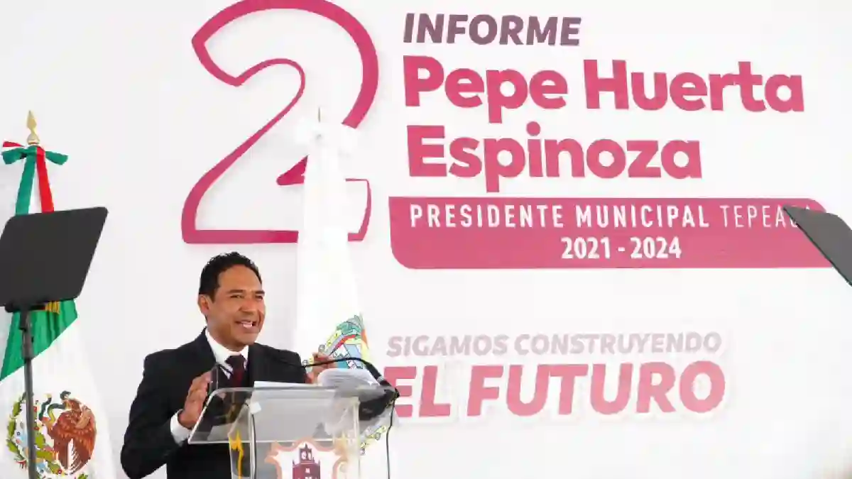 Rinde José Huerta Espinoza su Segundo Informe de Gobierno