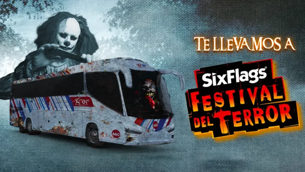 Lánzate al Festival del Terror en Six Flags 2023 con Estrella Roja