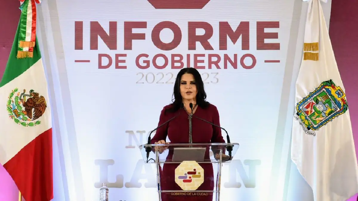 Frente a más de 14 mil personas; Norma Layón dio su segundo informe de gobierno