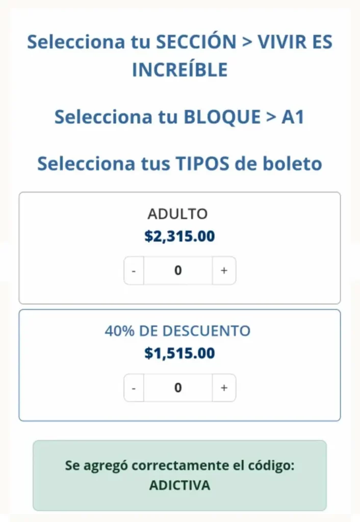 Aprovecha el 40% de descuento para ver a la Adictiva en Puebla
