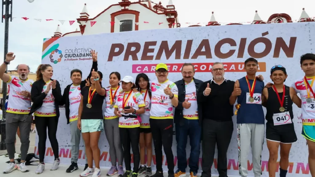 Todo un éxito la carrera "De adentro hacia Puebla"