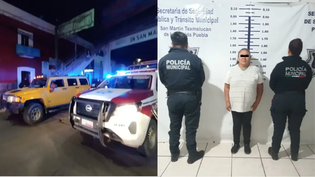 Elementos de Seguridad Pública de San Martín Texmelucan recuperaron camioneta que cuenta con reporte de robo