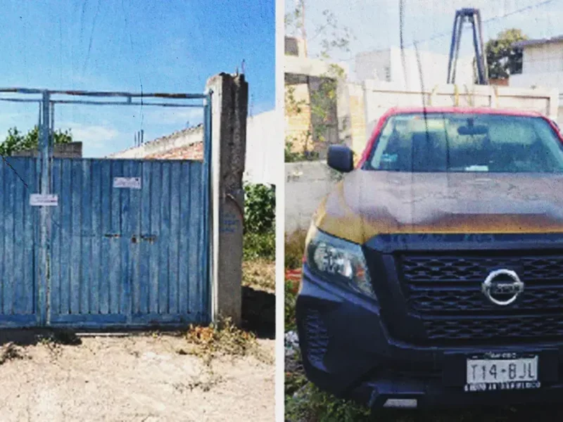 Fiscalía de Puebla asegura casa y vehículos robados tras cateo en Tecamachalco