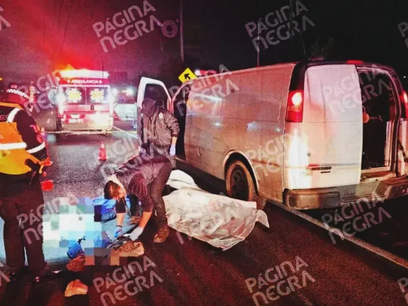 Motociclista muere al derrapar en la autopista México-Puebla
