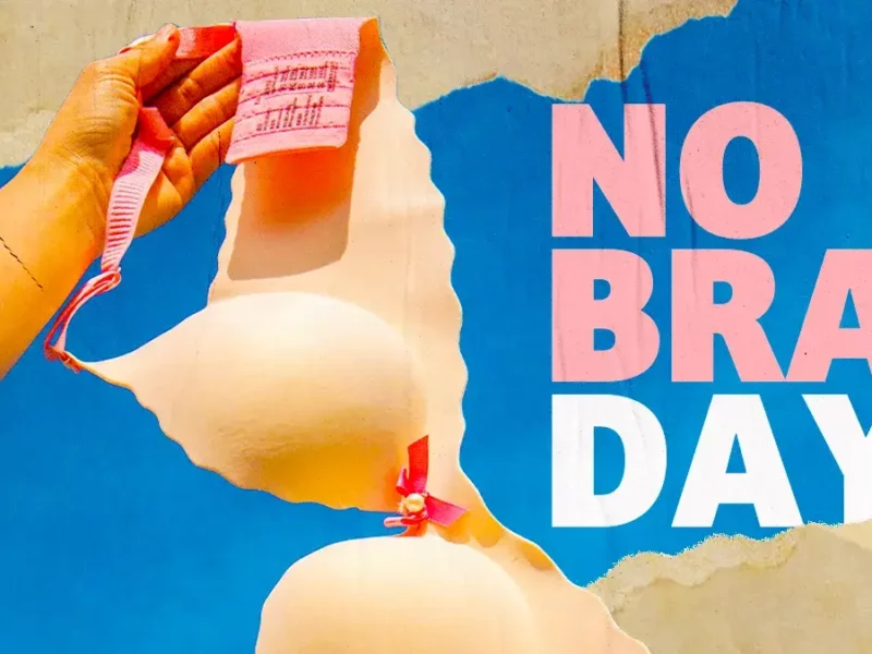 No bra day: el origen del día sin sujetador o brasier