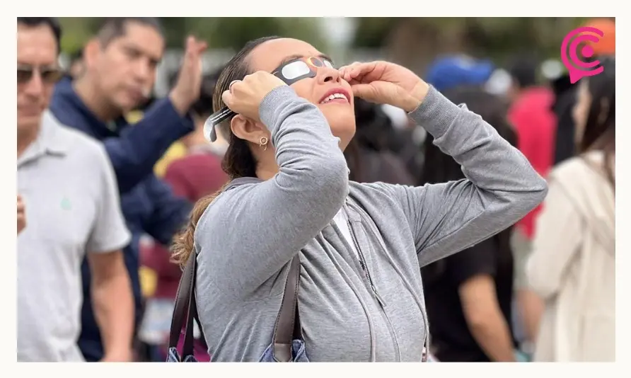 Así se vivió el eclipse en Puebla HOY 14 de octubre de 2023