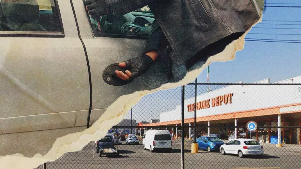 Roban camioneta del estacionamiento de The Home Depot del Boulevard Norte, Puebla