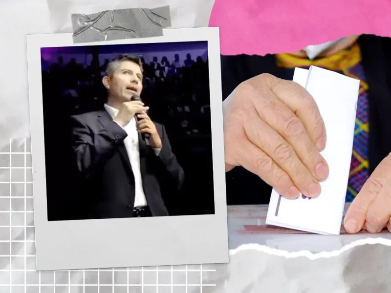 En informe de Eduardo Rivera, gobernador de Puebla pide que elecciones no sean distractor