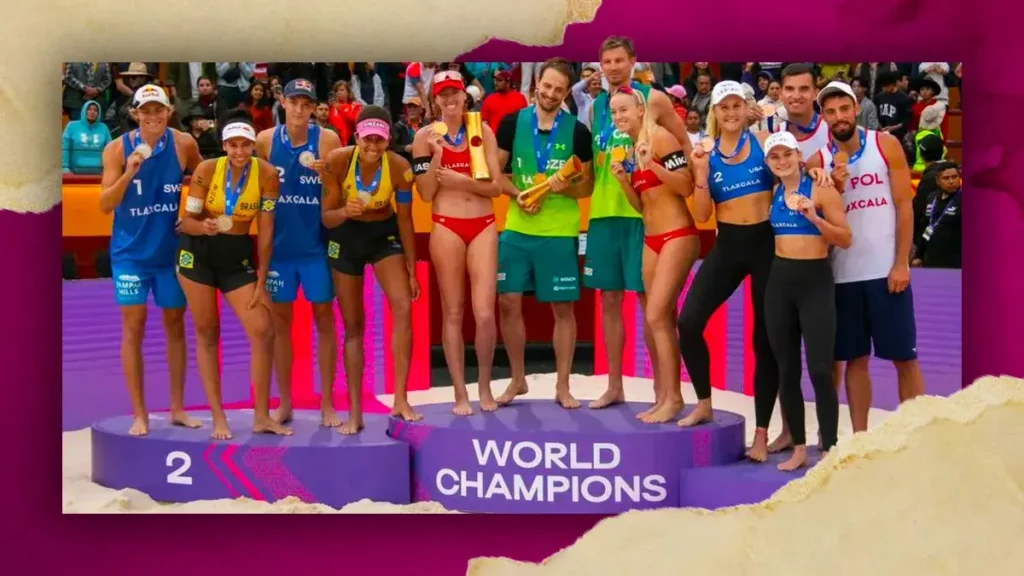 Estados Unidos y República Checa: ganadores del Campeonato Mundial de Voleibol de Playa Tlaxcala 