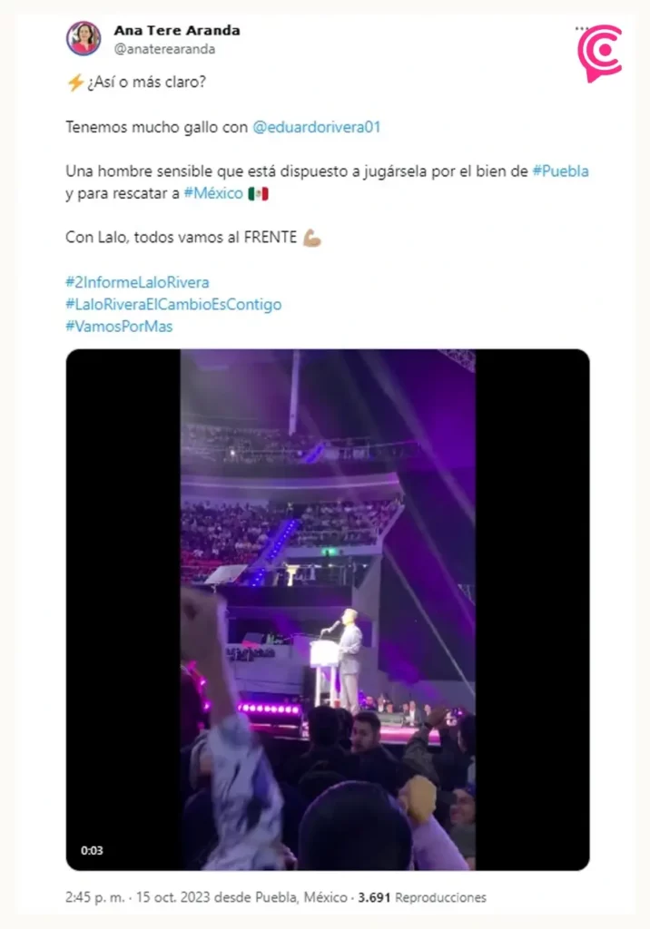 Panistas hacen promoción en redes para sumarse a Eduardo Rivera rumbo al 2024