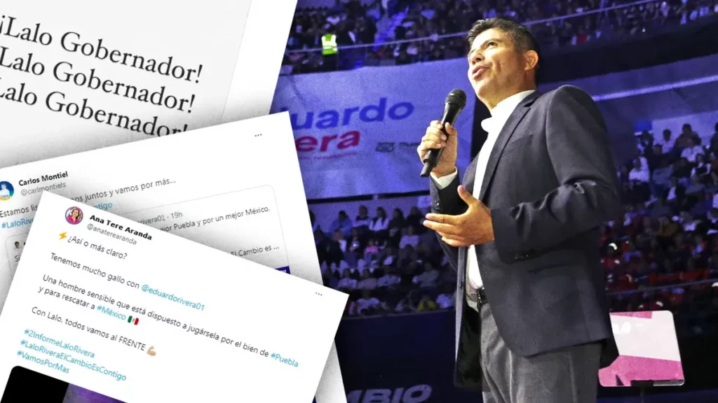 Panistas hacen promoción en redes para sumarse a Eduardo Rivera rumbo al 2024