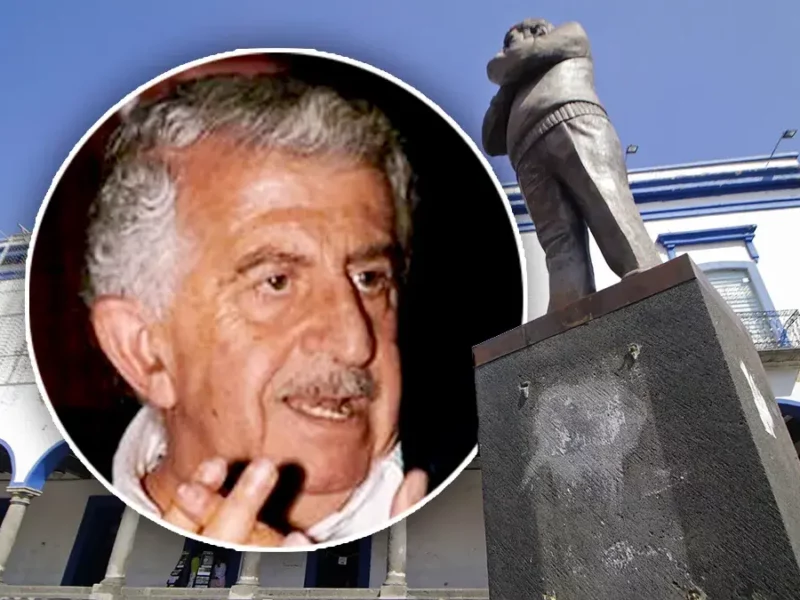 Héctor Azar: el dramaturgo con una estatua en el Teatro Principal de Puebla