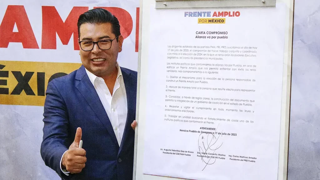 Alianza del Frente Amplio por Puebla no será total, advierte PRI