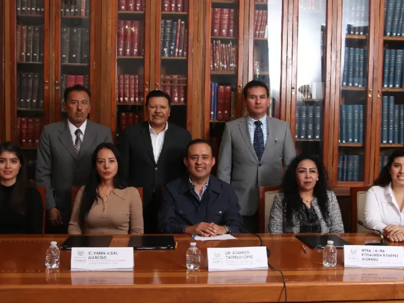 Firma Congreso del Estado convenio de colaboración con el Instituto de Artes Visuales