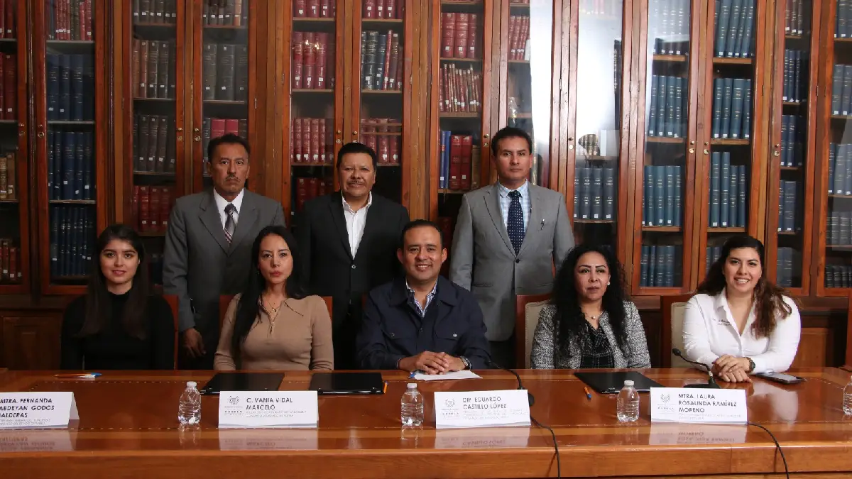 Firma Congreso del Estado convenio de colaboración con el Instituto de Artes Visuales