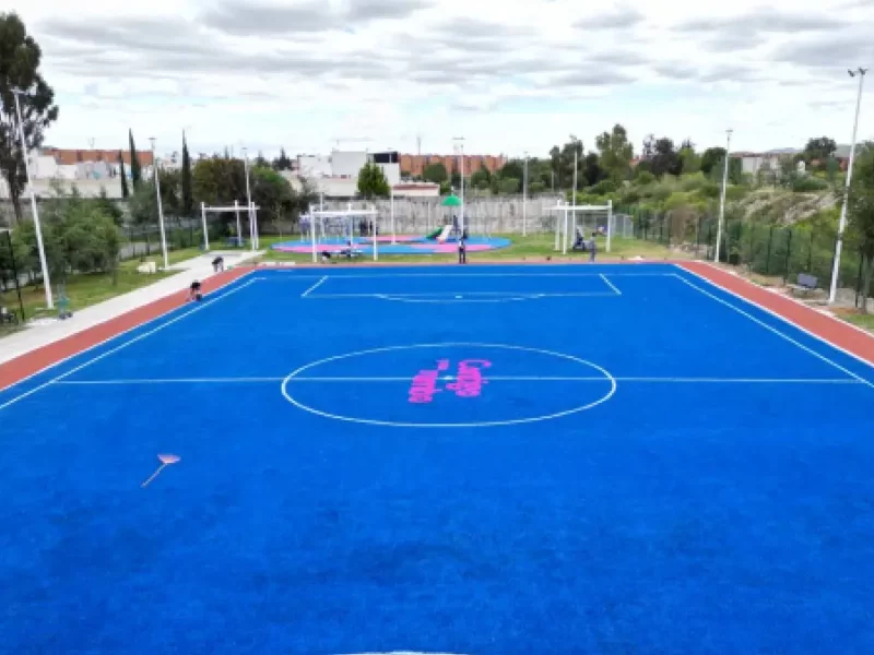 Suma Ayuntamiento de Puebla un deportivo más rehabilitado, ahora en El Cobre
