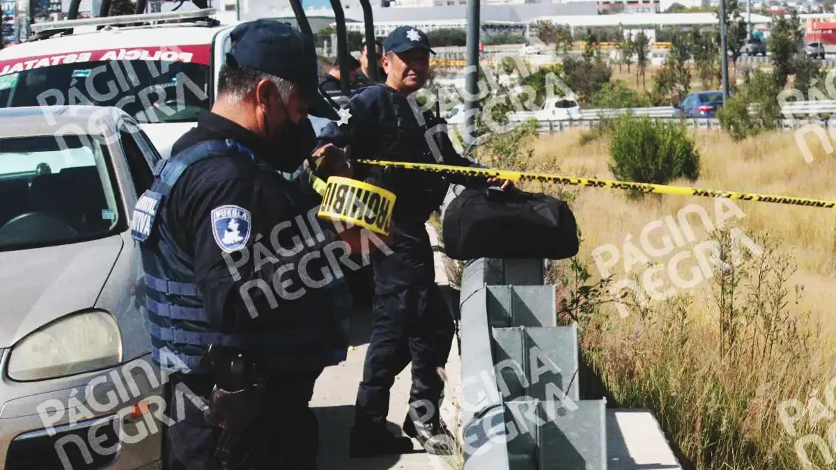 Hallan cadáver en el Periférico a la altura de San Andrés Cholula