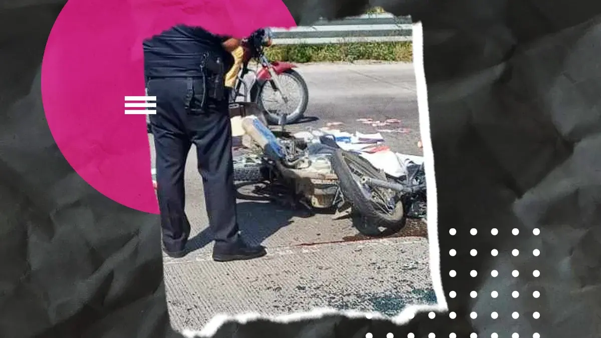 Motociclista muere en un choque por alcance en San Andrés Cholula