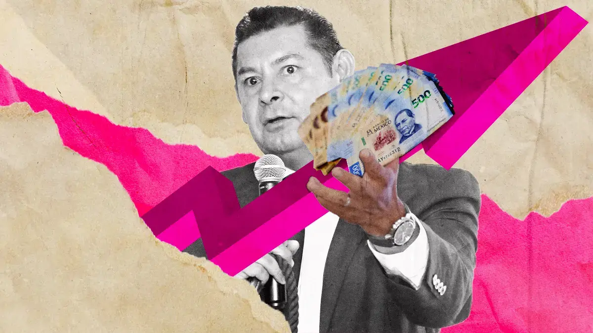 Gasto en salarios creció 485 mdp con Alejandro Armenta en la presidencia del Senado