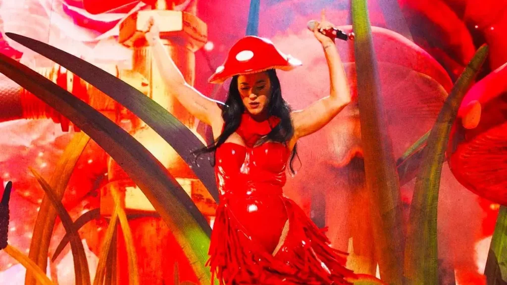 Una poblana logró besar a Katy Perry en el UpFront 2024 de Televisa
