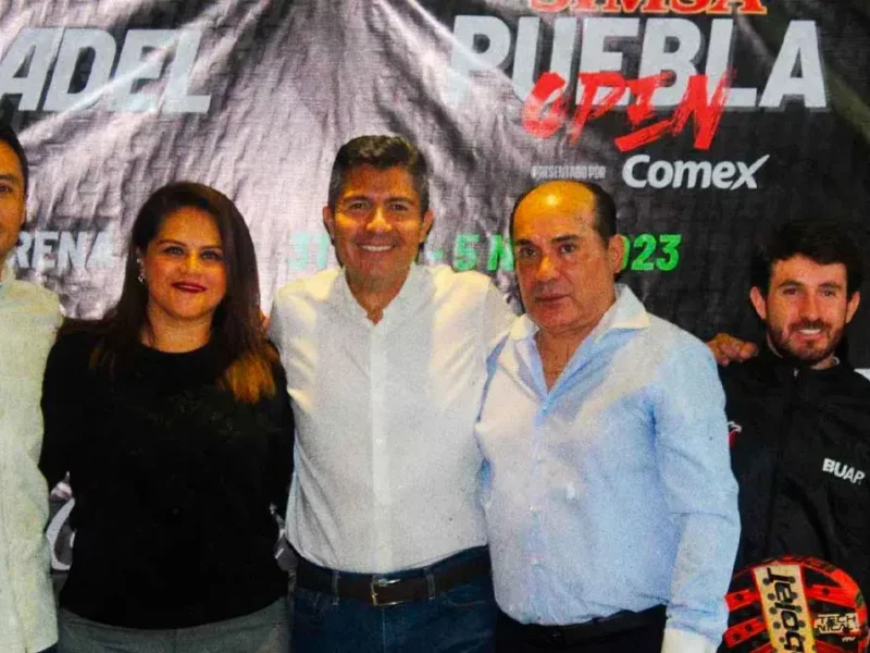 Eduardo Rivera presenta el torneo internacional de Pádel Simsa Puebla Open 2023