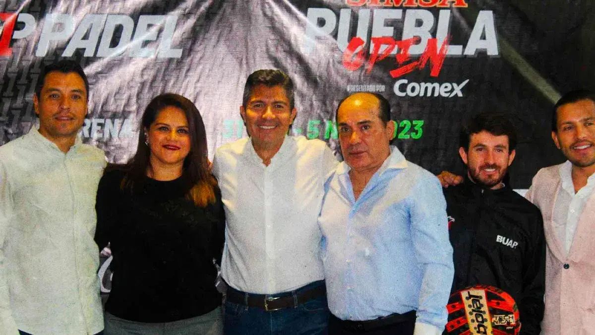 Eduardo Rivera presenta el torneo internacional de Pádel Simsa Puebla Open 2023