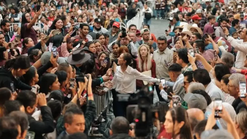 Las puertas de Morena están abiertas para que siga creciendo la alegría en nuestro país por la transformación: Claudia Sheinbaum manda mensaje de unidad a militantes de Zacatecas