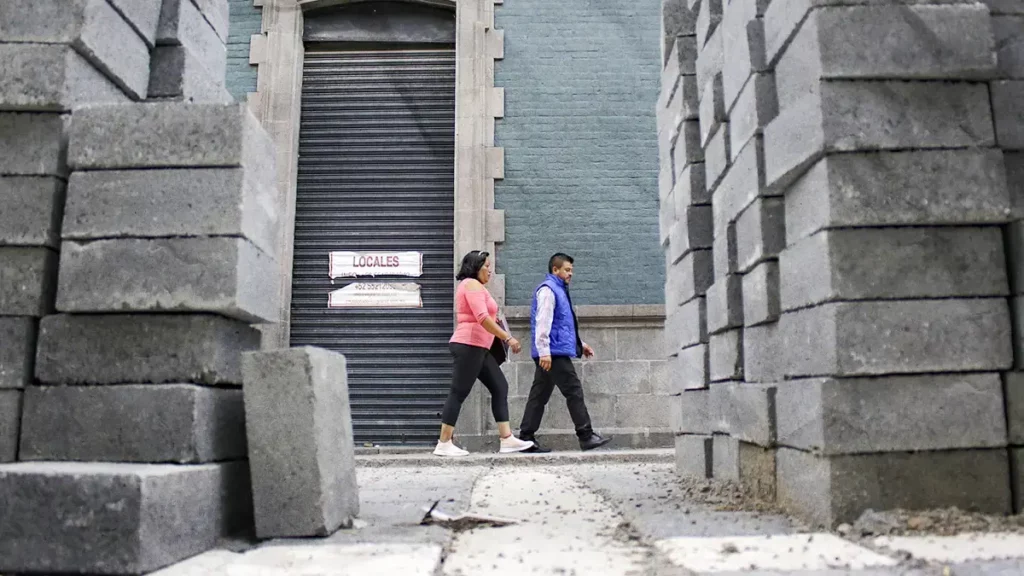 Infraestructura reconoce quejas por obras en calles del Centro de Puebla