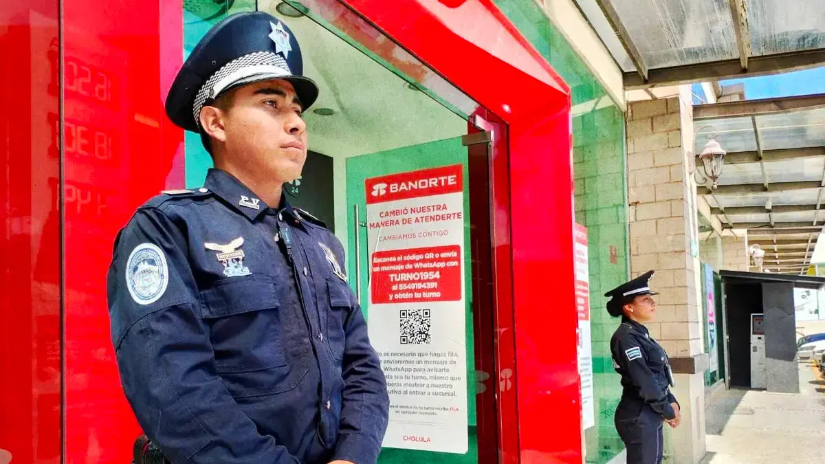 Ayuntamiento de San Andrés Cholula invita a los ciudadanos a usar acompañamiento bancario en fechas decembrinas