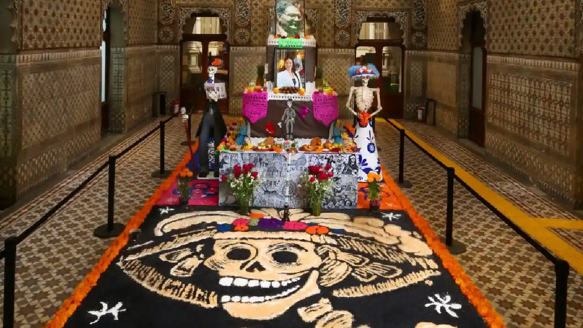Participa Congreso en Corredor de Ofrendas; rinde homenaje a Aurora Sierra y Mariano Hernández