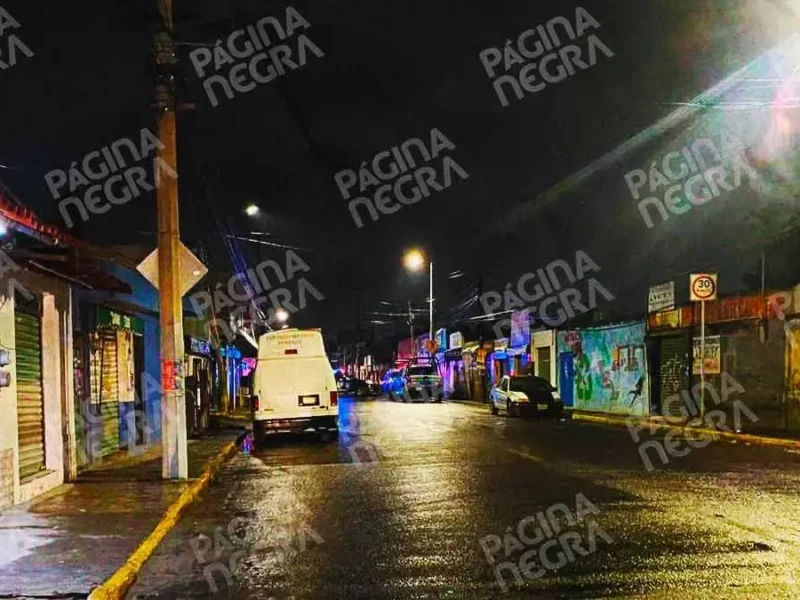 Motociclista fue asesinado a balazos en San Jerónimo Caleras
